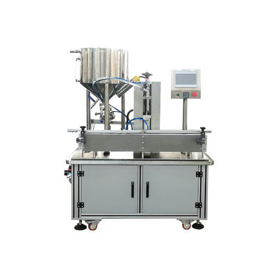 Otomatik Tek Başlı Paste Sıvı Doldurma Makinesi Vücut Pürüzlü Doldurma Makinesi