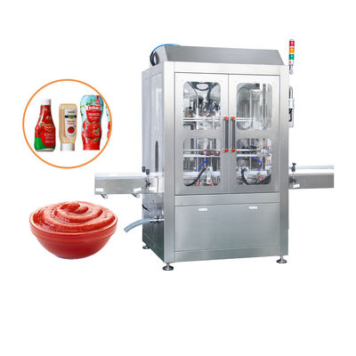 Npack Otomatik Doğrusal Tip Tomat Pastası Doldurma Doldurma Paketleme Makinesi