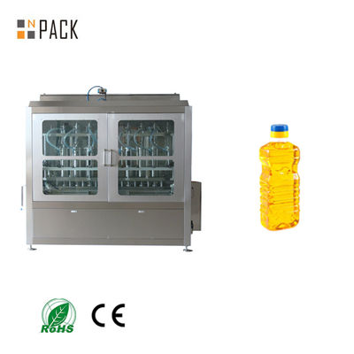 Otomatik Servo Motor Piston100ml-5000ml Yiyebilir Yağ için Kütlelere Göre Volumetrik Doldurma Makinesi
