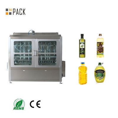 Cam Şişe İçin Otomatik Volumetrik Pistonlu Pompa Zeytinyağı Dolum Makinesi