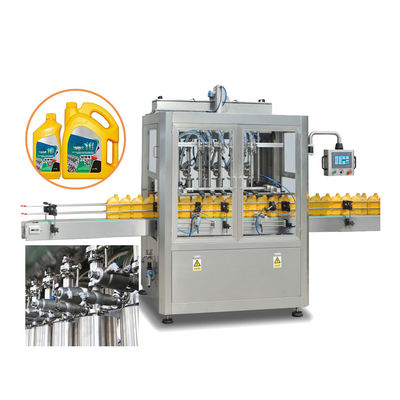 Otomatik Yüksek Hızlı Servo Motor Piston Pompası Motor Yağı için 5 Gallon Şişe Doldurma Makinesi