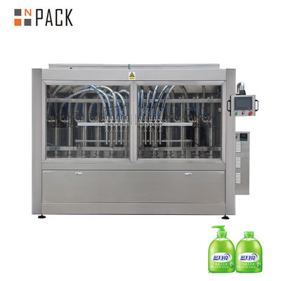 Npack Plastik ambalaj malzemesi 100-5000ml sıvı çamaşır deterjanı şişe doldurma makinesi