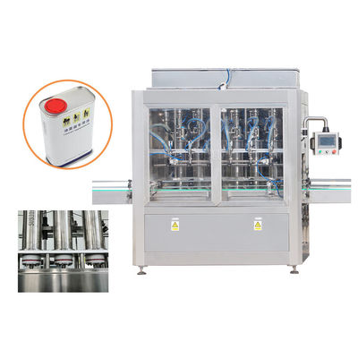 Npack Otomatik Doğrusal Tuvalet Temizleyici Dezenfektan Kimyasal Sıvı Gübre Doldurucu Çok Odalı Besleme