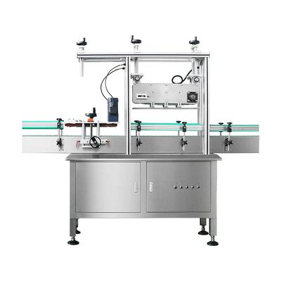 Otomatik Yiyebilir Yemek Yağı Plastik Evcil hayvan şişesi Baskı Kaplama Makinesi